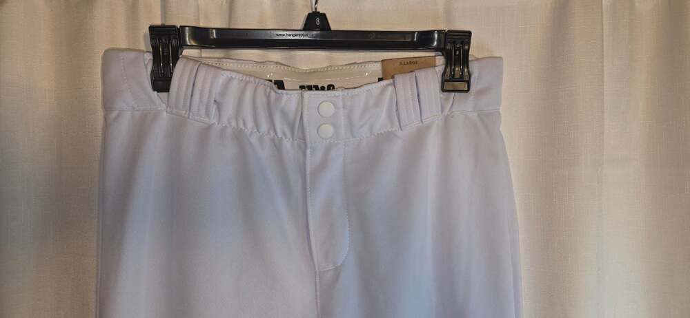 Wilson Youth Relaxed Fit Open Bottom Baseball Pants White Size YXL - Picture 4 of 5